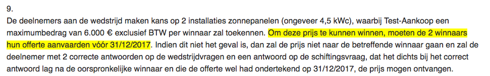 De kleine lettertjes bij een groepsaankoop