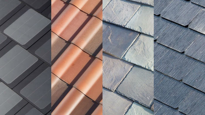 Tesla dakpannen en zonnepanelen systeem